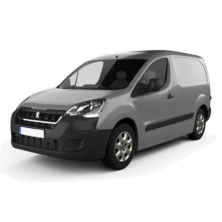 Gummimatten mit hohem Rand Peugeot Partner II baujahr 2008 - 08.2018, karosserie van