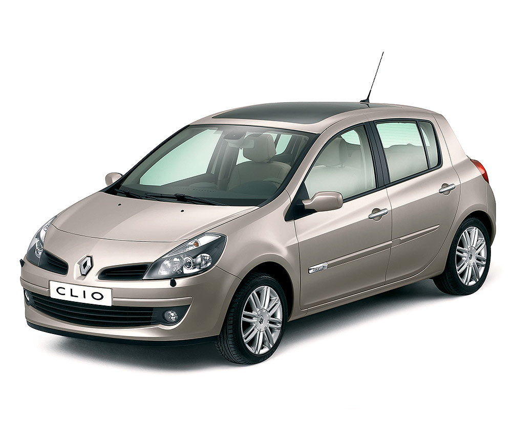 Einstiegsleisten Edelstahl Renault Clio III baujahr 09.2005 - 09.2012, karosserie schrägheck