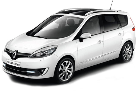 Gummimatten mit hohem Rand Renault Scenic III baujahr 04.2009 - 11.2016, karosserie van