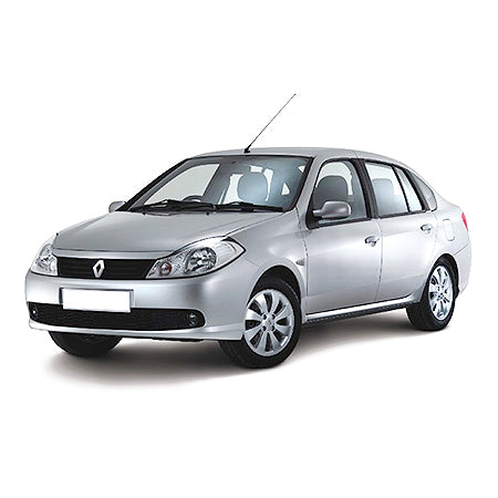 Gummimatten mit hohem Rand Renault Symbol I baujahr 2001 - 2008, karosserie limousine