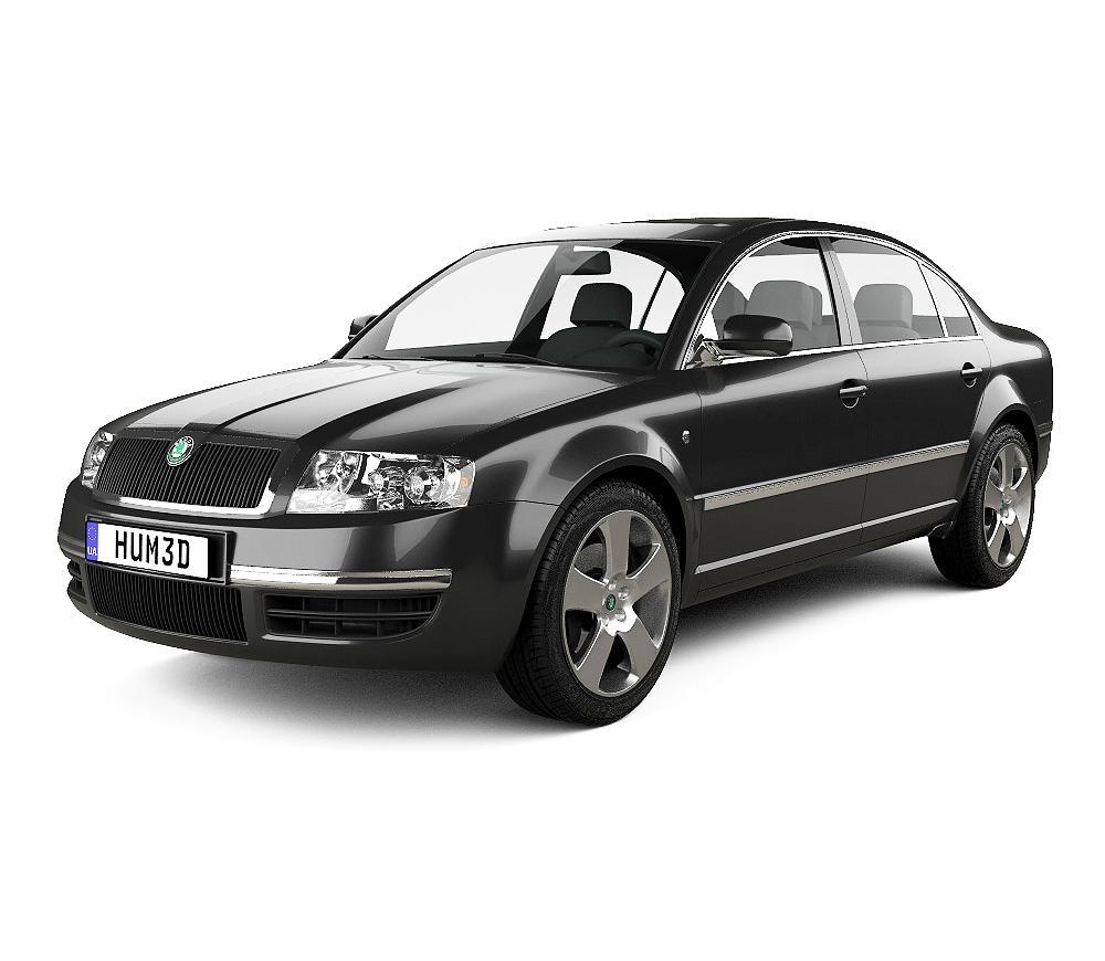 Einstiegsleisten Edelstahl Skoda Superb I baujahr 03.2002 - 06.2008, karosserie limousine