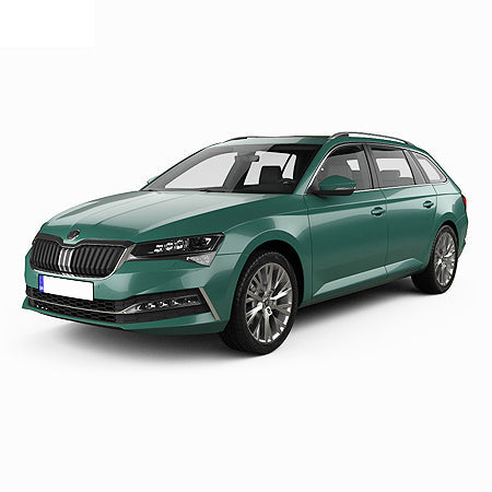 Gummimatten mit hohem Rand Skoda Superb IV PHEV baujahr 2020 - bis heute, karosserie kombi