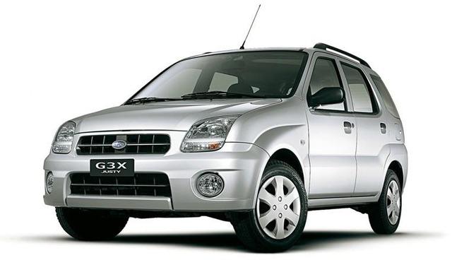 Kofferraumwannen Subaru Justy II baujahr 2003 - 2007, karosserie schrägheck