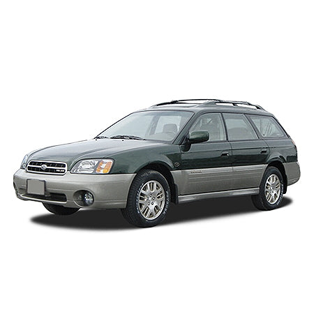 Gummimatten mit hohem Rand Subaru Outback III baujahr 2003 - 2009, karosserie kombi