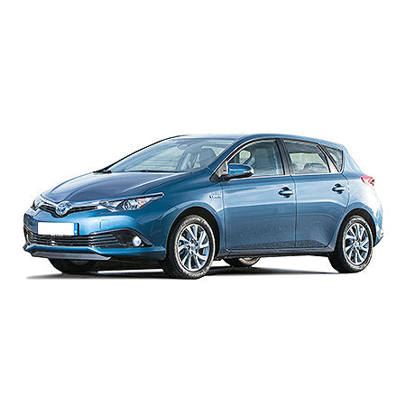 Ladekantenschutz Edelstahl Toyota Auris II baujahr 01.2013 - 12.2018, karosserie schrÀgheck