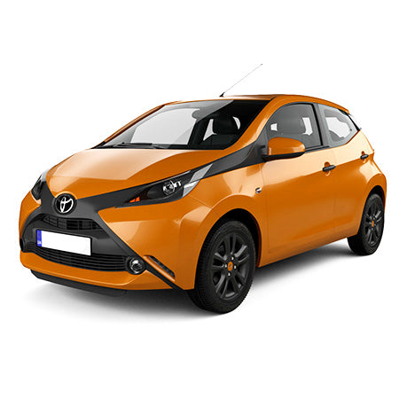 Edelstahl Fußstütze Pedalkappen Toyota Aygo II baujahr 07.2014 - bis heute, karosserie schrägheck