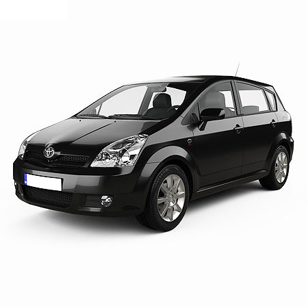 Auto Fußmatten Toyota Corolla Verso III baujahr 2004 - 02.2009, karosserie van