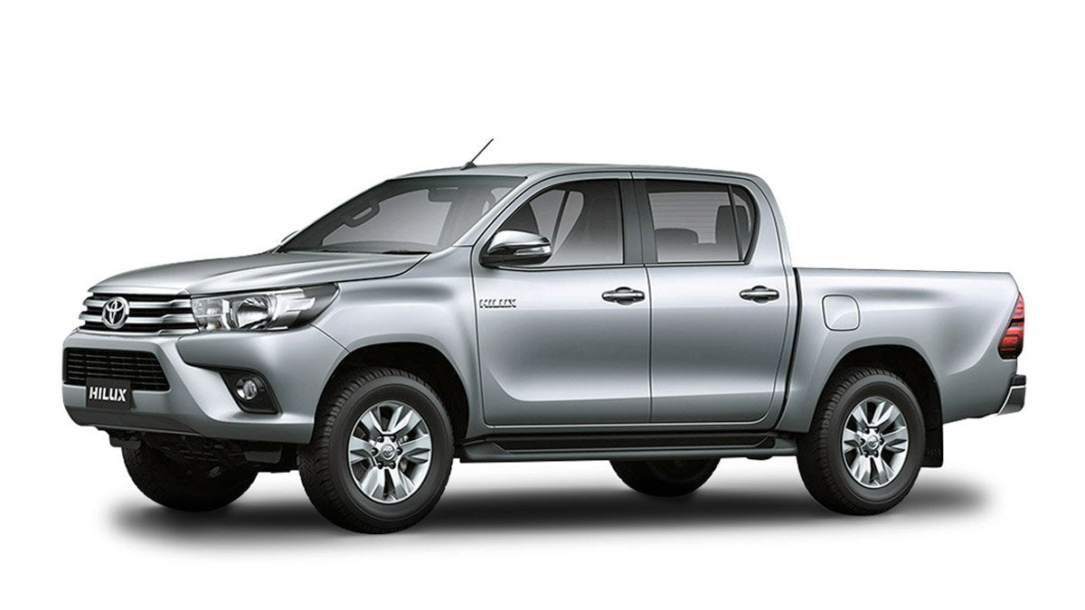 Auto Fußmatten Toyota Hilux baujahr 2006 - 08.2016, karosserie pickup