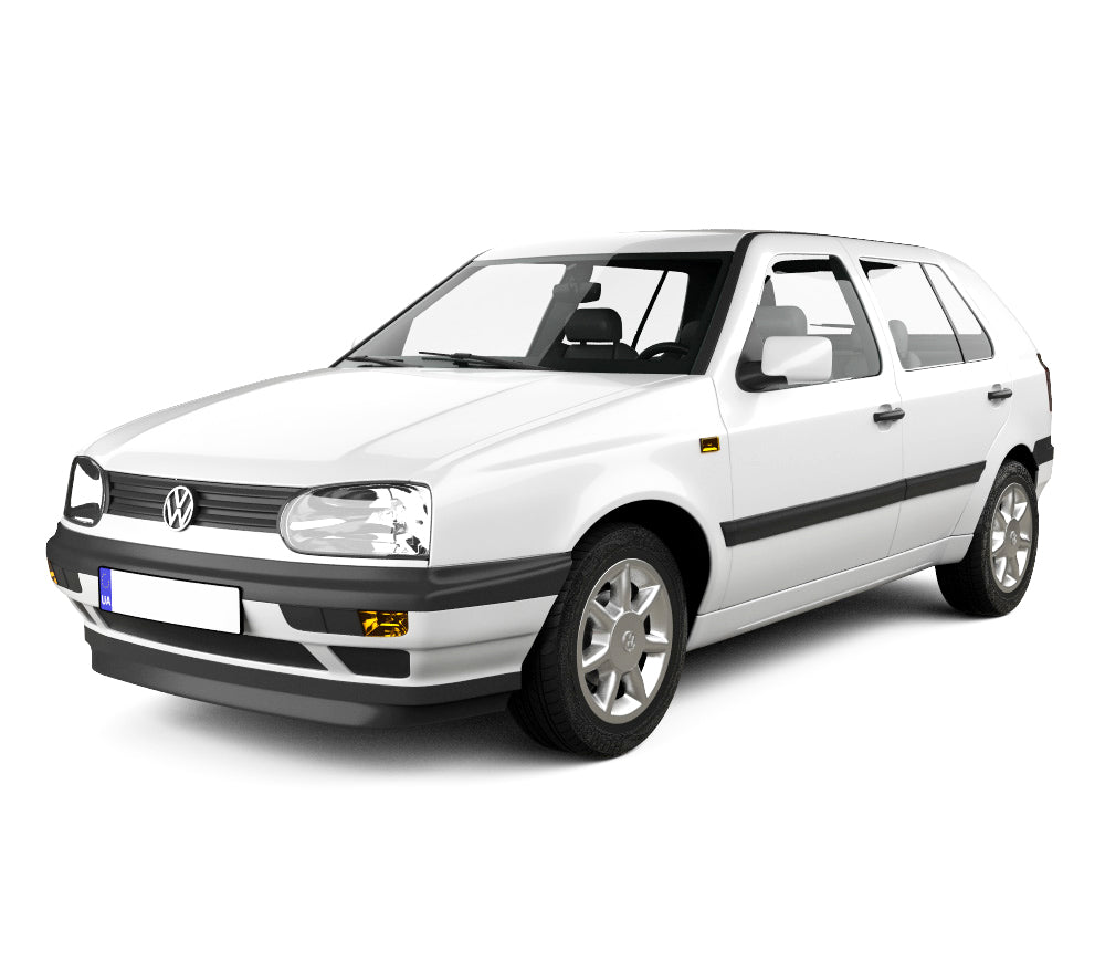 Auto Fußmatten Volkswagen Golf 3 baujahr 1992 - 1997, karosserie schrägheck