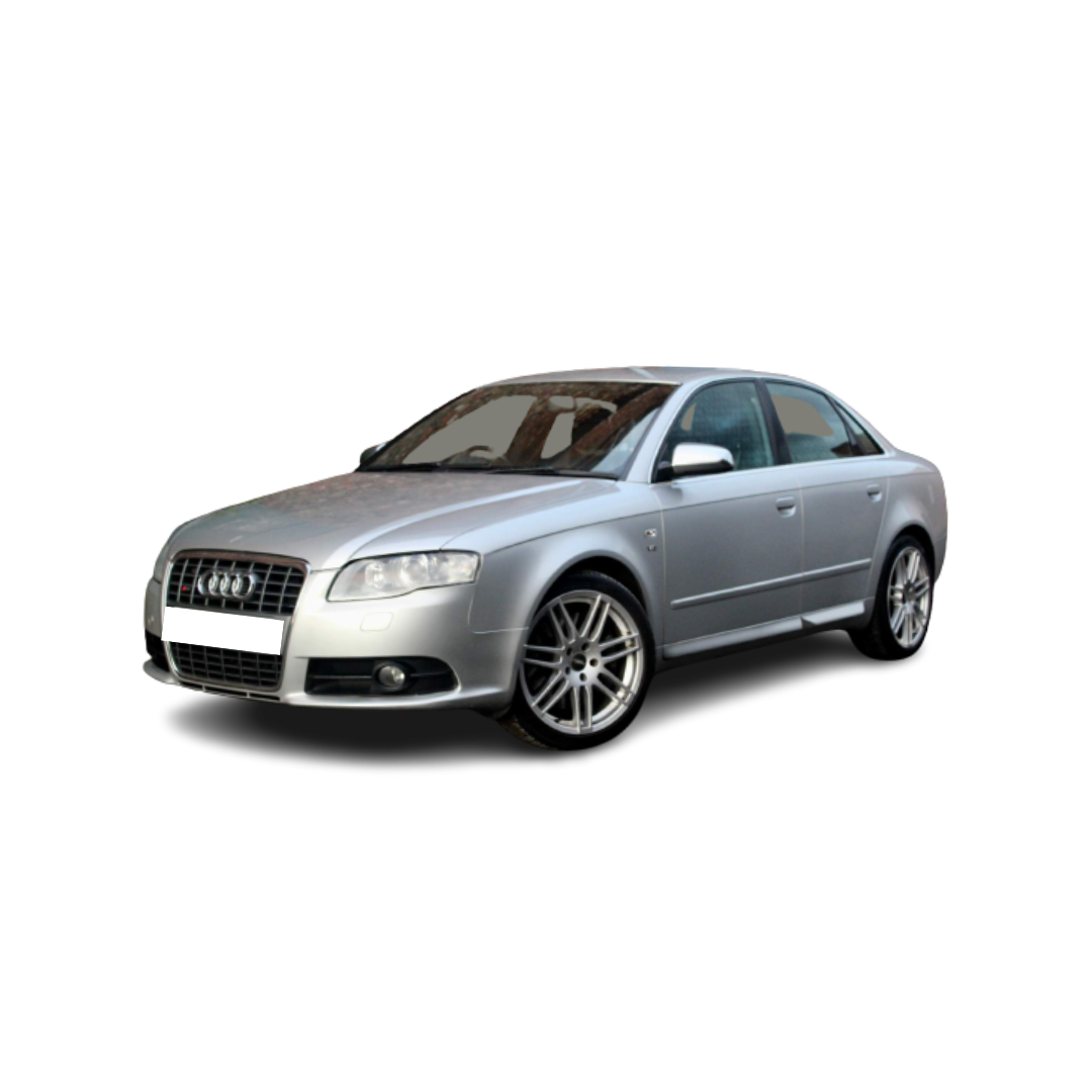 Gummimatten mit hohem Rand Audi A4 S4 baujahr 2006 - 2008, karosserie limousine