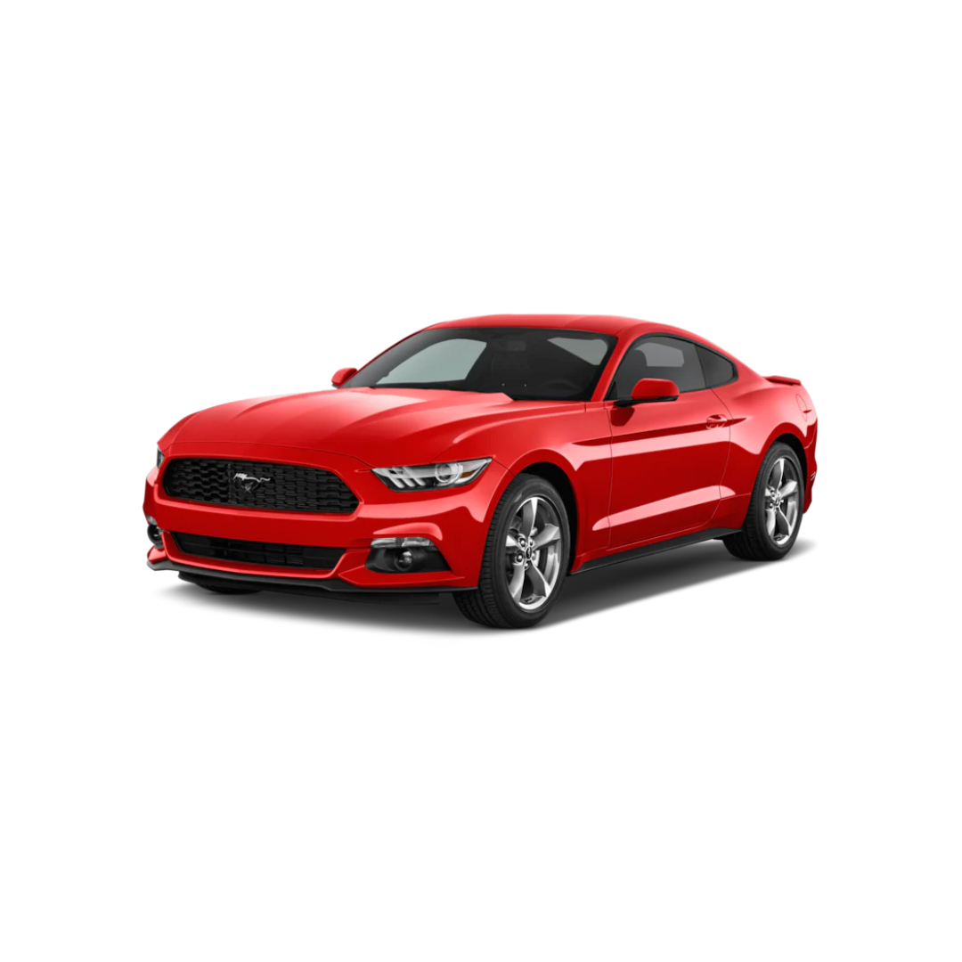 Gummimatten mit hohem Rand Ford Mustang baujahr 2014 - 2023, karosserie coupé