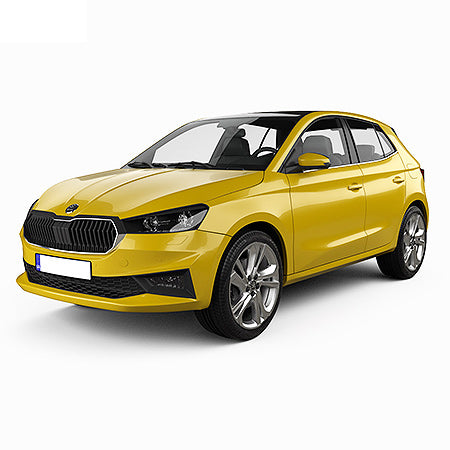 Gummimatten mit hohem Rand Skoda Fabia IV baujahr 2021 - bis heute, karosserie schrägheck