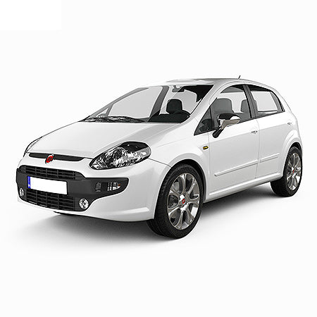 Gummimatten mit hohem Rand Fiat Punto Evo baujahr 2005 - 2018, karosserie schrägheck