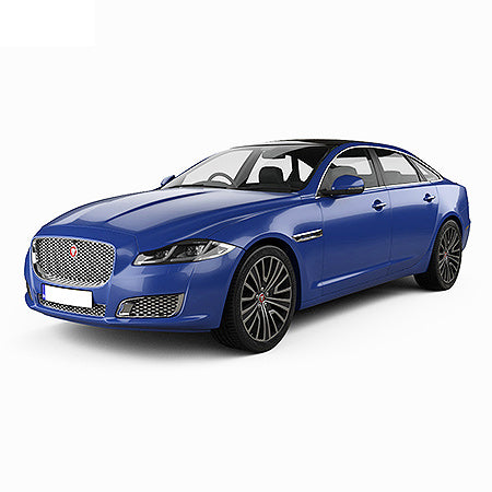 Gummimatten mit hohem Rand Jaguar XJ LONG baujahr 2009 - 2019, karosserie limousine
