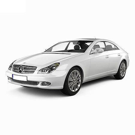 Gummimatten mit hohem Rand Mercedes CLS II baujahr 2010 - 2018, karosserie coupé