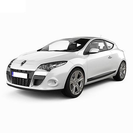 Gummimatten mit hohem Rand Renault Megane III Sport baujahr 2008 - 2011, karosserie coupé