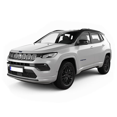 Gummimatten mit hohem Rand Jeep Compass II (MP) 4xe baujahr 07.2020 - bis heute, karosserie suv