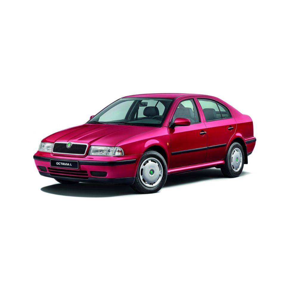 Gummimatten mit hohem Rand Skoda Octavia I baujahr 1998 - 2004, karosserie limousine