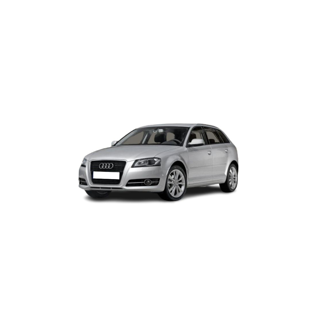 Gummimatten mit hohem Rand Audi A3 8P baujahr 09.2008 - 01.2013, karosserie sportback