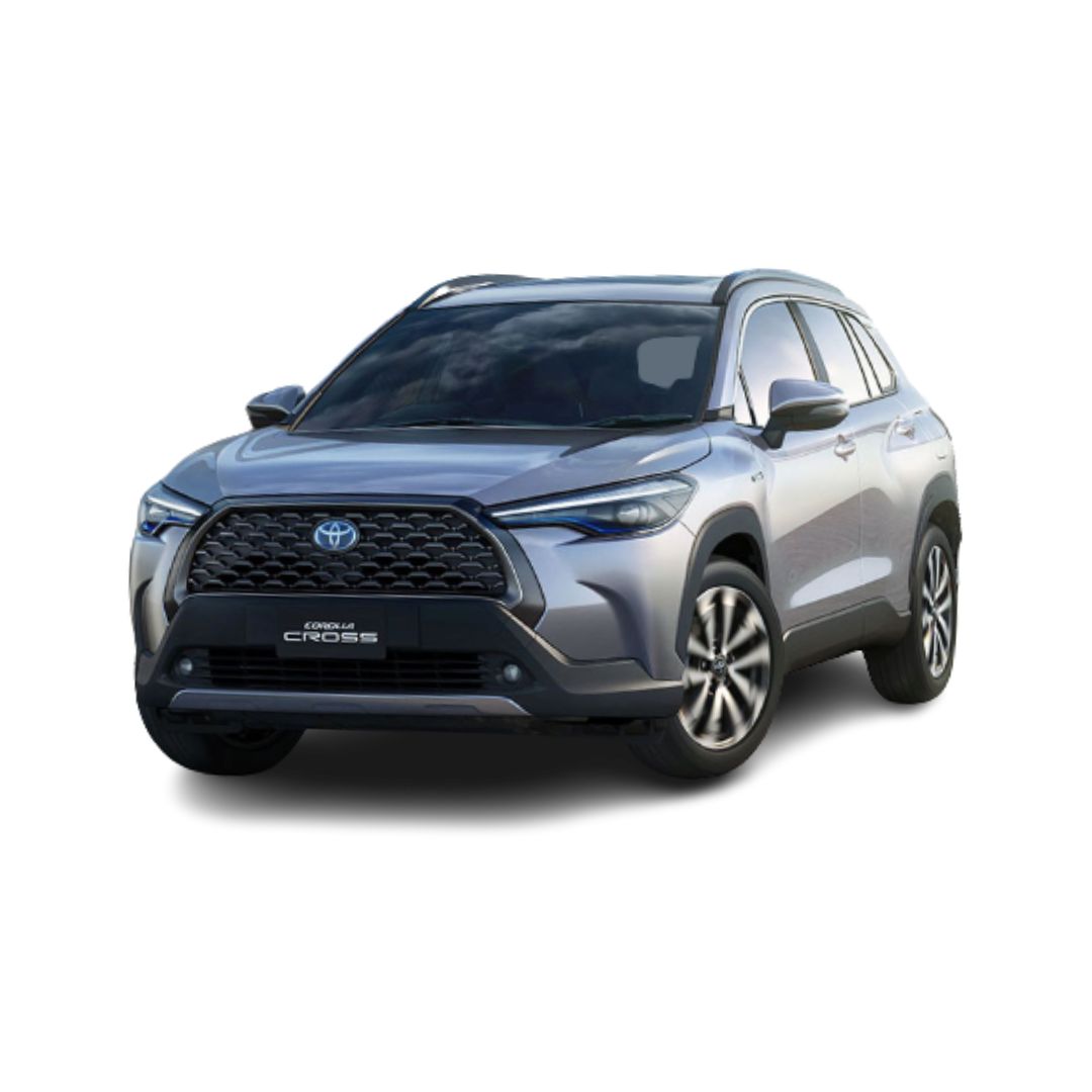 Auto Fußmatten Toyota Corolla Cross Hybrid baujahr 11.2022 - bis heute, karosserie suv