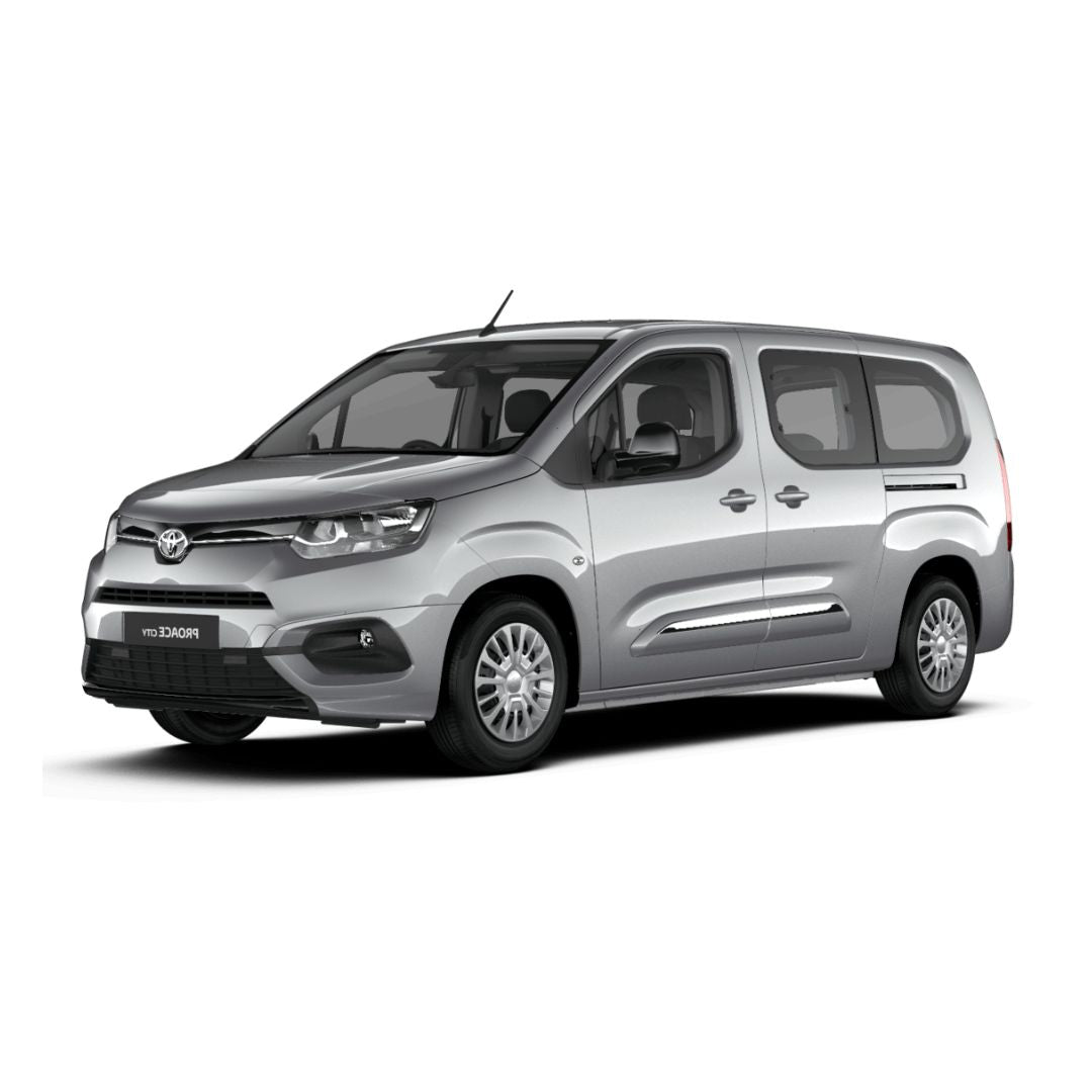 Gummimatten mit hohem Rand Toyota Proace City Verso baujahr 03.2020 - bis heute, karosserie van