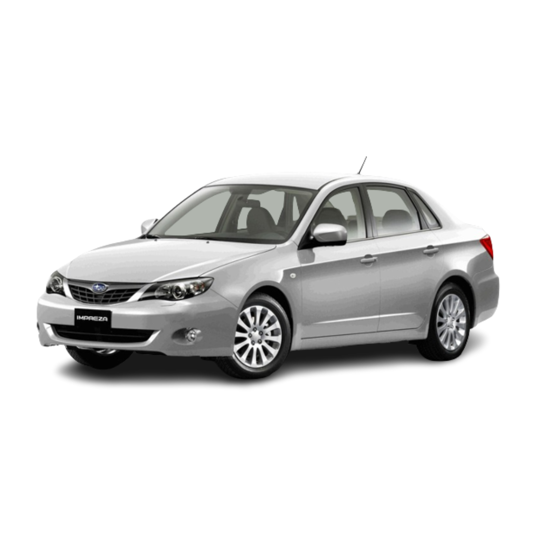 Gummimatten mit hohem Rand Subaru Impreza III baujahr 09.2007 - 2011, karosserie limousine