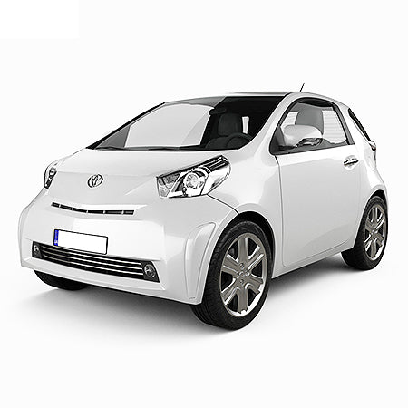 Gummimatten mit hohem Rand Toyota IQ