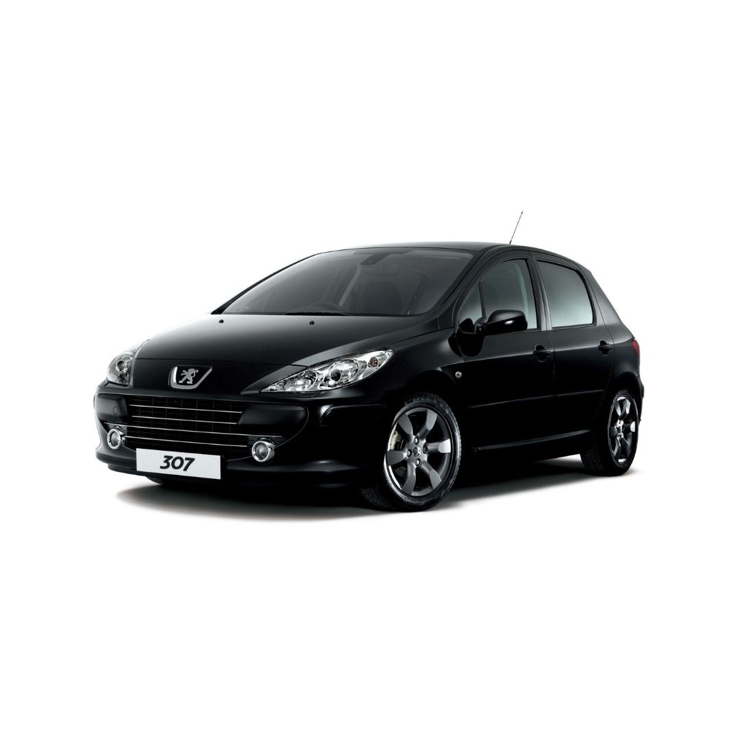 Auto Fußmatten Peugeot 307 Facelift baujahr 2005 - 2012, karosserie schrägheck