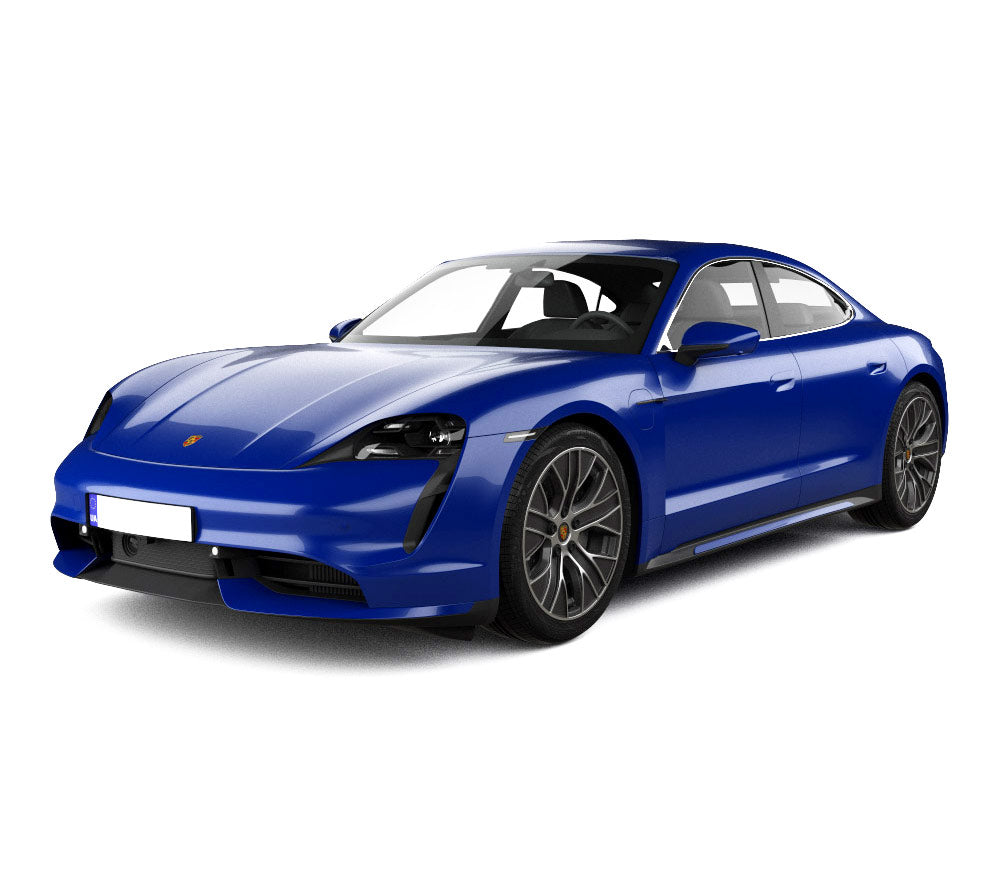 Gummimatten mit hohem Rand Porsche Taycan