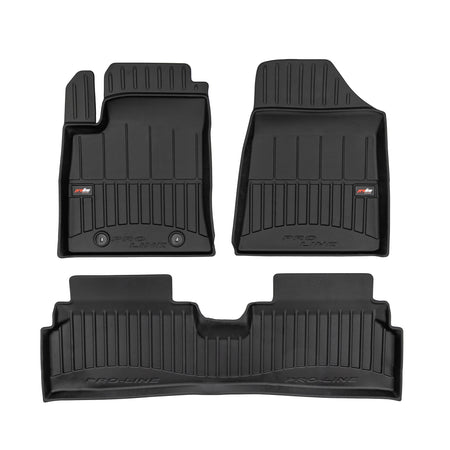 Gummimatten mit hohem Rand Hyundai Kona II electric, baujahr 04.2023 - bis heute, karosserie suv | 3D401532