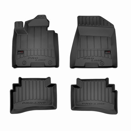 Gummimatten mit hohem Rand Hyundai Tucson III, baujahr 07.2015 - 09.2020, karosserie suv ohne gurtstraffer hinter dem fahrersitz | 3D407138