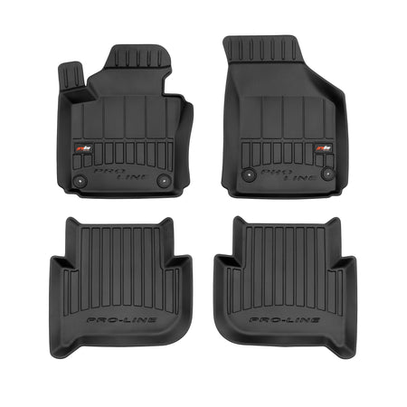 Gummimatten mit hohem Rand Volkswagen Touran I, baujahr 03.2003 - 08.2015, karosserie van vor-facelift | 3D407183