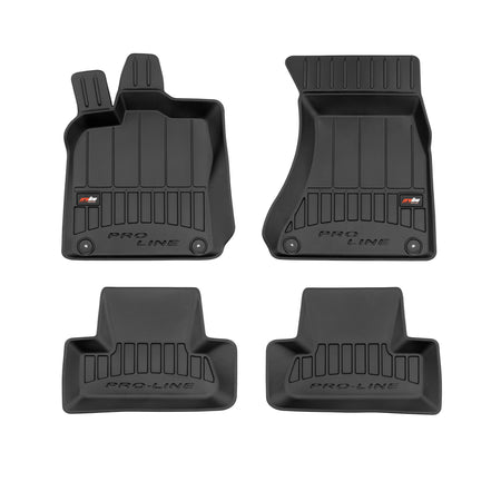 Gummimatten mit hohem Rand Audi Q5 S, baujahr 2014 - 2017, karosserie suv | 3D407336