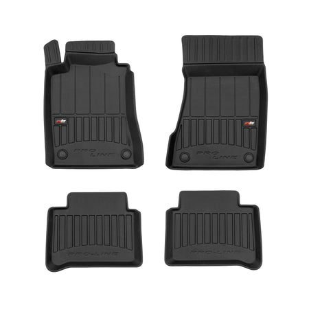 Gummimatten mit hohem Rand Mercedes CLS C219, baujahr 06.2004 - 10.2010, karosserie coupé ohne 4matic | 3D408104
