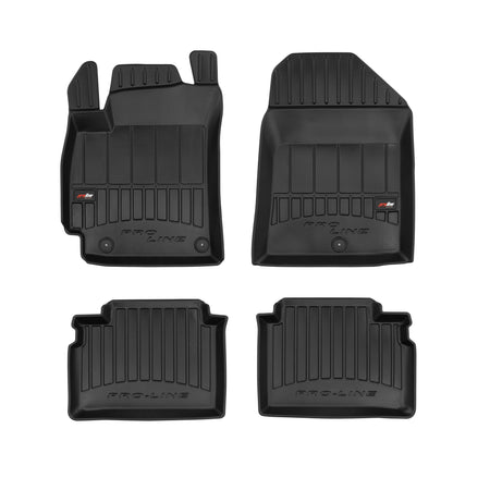 Gummimatten mit hohem Rand Hyundai Elantra VI, baujahr 03.2016 - 12.2020, karosserie limousine | 3D408388