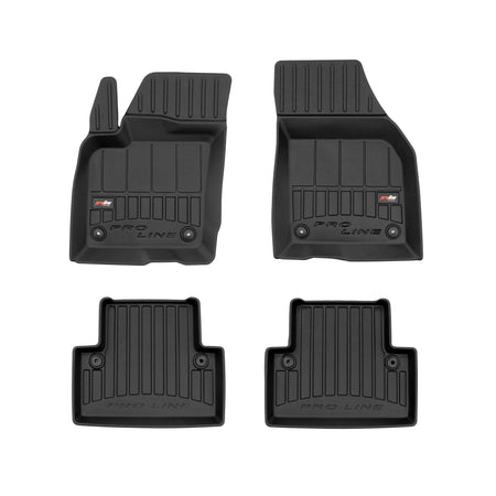 Gummimatten mit hohem Rand Volvo V 50, baujahr 2004 - 05.2012, karosserie kombi | 3D409392