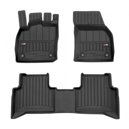 Gummimatten mit hohem Rand Volkswagen Touran II, baujahr 09.2015 - bis heute, karosserie van | 3D409804