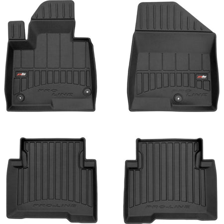 Gummimatten mit hohem Rand Hyundai Santa Fe III, baujahr 09.2012 - 07.2018, karosserie suv #1