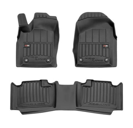 Gummimatten mit hohem Rand Dodge Durango 3 WK2 Facelift 1, baujahr 2014 - 2020, karosserie suv 1. sitzreihe, 7 sitzplätze | 3D409989