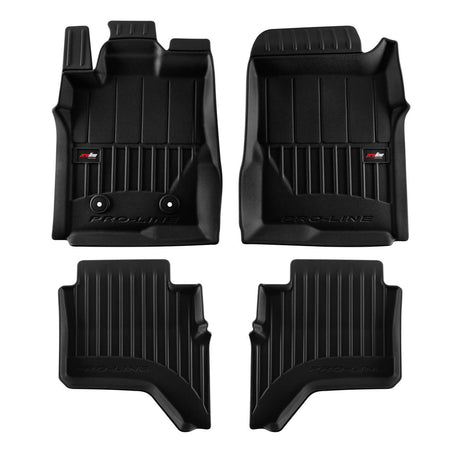 Gummimatten mit hohem Rand Ford Ranger, baujahr 2023 - bis heute, karosserie pickup 4 türen | 3D420823