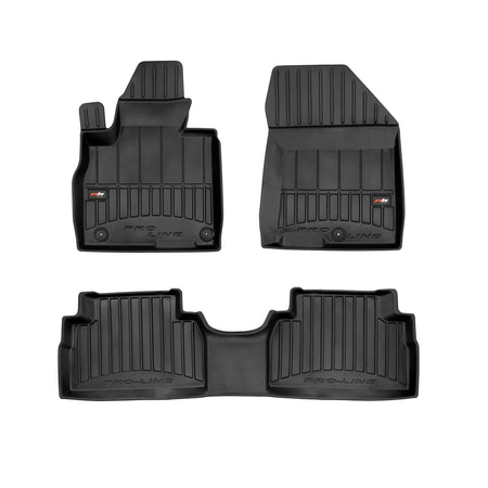 Gummimatten mit hohem Rand Hyundai Santa Fe IV, baujahr 08.2018 - 2020, karosserie suv | 3D425392