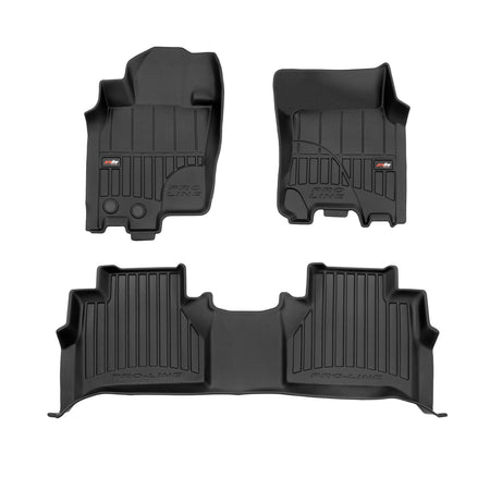 Gummimatten mit hohem Rand Nissan Navara, baujahr 01.2016 - bis heute, karosserie pickup | 3D425750