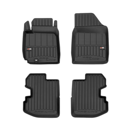 Gummimatten mit hohem Rand Toyota Yaris I, baujahr 1999 - 2005, karosserie schrägheck | 3D425859
