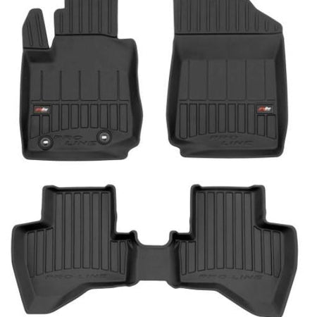 Gummimatten mit hohem Rand Toyota Aygo II, baujahr 07.2014 - 11.2021, karosserie schrägheck | 3D425996