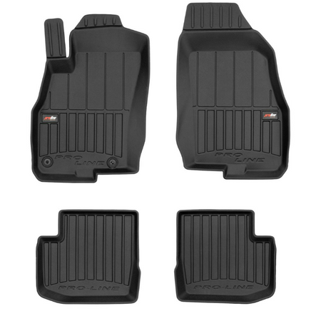Gummimatten mit hohem Rand Fiat Punto Evo, baujahr 2009 - 2012, karosserie schrägheck, 3 Türen #2