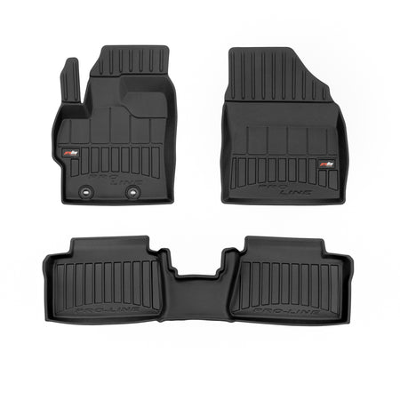 Gummimatten mit hohem Rand Toyota Yaris IV Hybrid, baujahr 09.2020 - bis heute, karosserie schrägheck | 3D426474