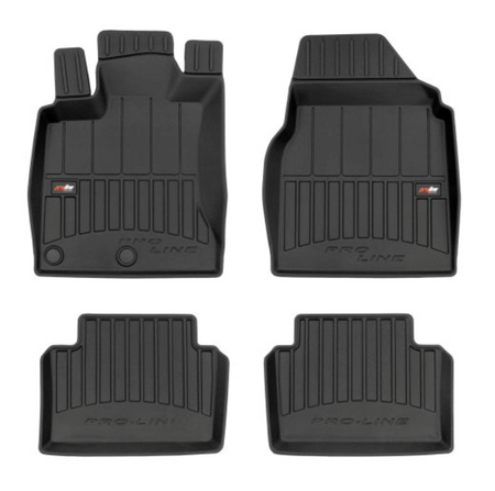 Gummimatten mit hohem Rand Nissan Qashqai I, baujahr 02.2007 - 01.2014, karosserie suv passt nicht zu tekna | 3D426733