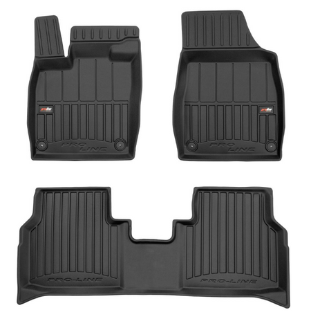 Gummimatten mit hohem Rand Skoda Enyaq iV, baujahr 04.2021 - 01.2022, karosserie suv #1