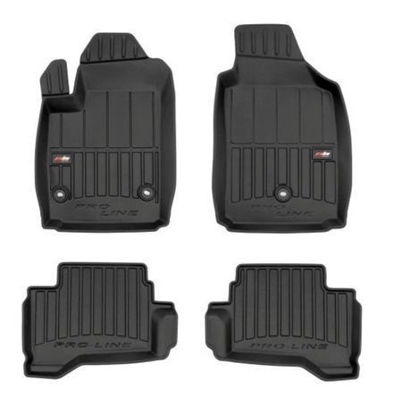 Gummimatten mit hohem Rand Fiat 500 e I Electric, baujahr 2015 - 2020, karosserie schrägheck #1