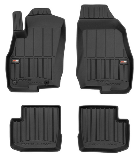 Gummimatten mit hohem Rand Fiat Grande Punto, baujahr 10.2005 - 08.2018, karosserie schrägheck vor-facelift, 5 türen | 3D426986